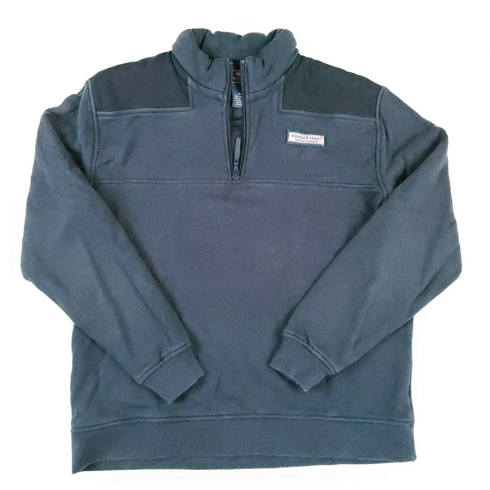 Vineyard Vines Girls Pullover XL Navy Blue Cotton